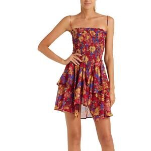 Isabel Marant Etoile Short Ruffles Dress Size 38 Sleeveless Fully lined